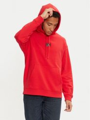 Hugo Bluza Dugojellow 50524318 Czerwony Regular Fit. Czerwone bluzy Hugo, m, bez wzorów, z bawełny, bez kaptura. Za 339.99 zł.