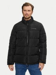 John Richmond Kurtka puchowa Padded Jacket UMA24192PI Czarny Regular Fit. Czarne kurtki John Richmond, m, bez wzorów, z puchu, bez kaptura. Za 320.57 zł.