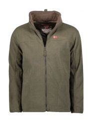 Geographical Norway Kurtka polarowa "Tamazonie" w kolorze khaki rozmiar: 3XL. Brązowe kurtki Geographical Norway, xl, bez wzorów, z polaru, bez kaptura. Za 113.10 zł.