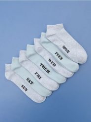 Skarpetki 7 pack - wielobarwny. Skarpety Sinsay, bez wzorów. Za 19.99 zł.