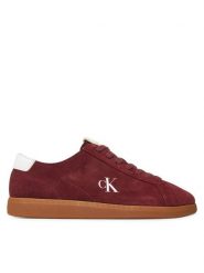 Calvin Klein Jeans Sneakersy Low Profile Cupsole Su YM0YM01321 Bordowy. Czerwone buty sportowe casual Calvin Klein Jeans, bez wzorów, z jeansu, bez zapięcia. Za 439.99 zł.