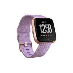 Smartwatch FITBIT Versa Special Edition Lawendowy/Różowe złoto. Czerwone zegarki smartwatch FITBIT, bez wzorów. Za 879.00 zł.