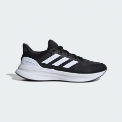 Buty do biegania Ultrarun 5. Białe buty do biegania Adidas, bez wzorów, bez zapięcia, do biegania. Za 349.00 zł.