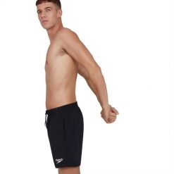 Szorty pływackie męskie speedo essentials 16 watershort. Czarne odzież kąpielowa Speedo, m, bez wzorów, sportowe. Za 86.14 zł.