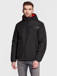 Geox Kurtka przejściowa Renan M2620P TC168 F1643 Czarny Regular Fit. Czarne kurtki Geox, m, bez wzorów, z syntetyku, bez kaptura. Za 569.99 zł.