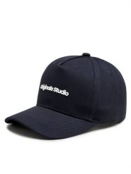 Jack&Jones Czapka z daszkiem Vesterbro 12253600 Granatowy. Niebieskie czapki z daszkiem Jack&Jones, bez wzorów, z bawełny. Za 49.99 zł.