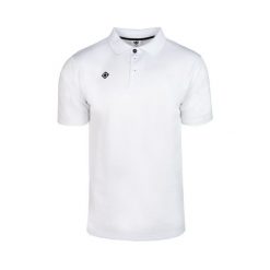 Koszulka polo męska z krótkim rękawem Acay: innowacyjna technologia dla optymaln. Białe koszulki polo Izas, m, bez wzorów, bez kołnierzyka, bez ramiączek. W wyprzedaży za 160.83 zł.