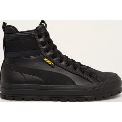 Puma - Buty Capri Para. Czarne buty sportowe casual Puma, bez wzorów, z gumy, bez zapięcia. Za 499.90 zł.