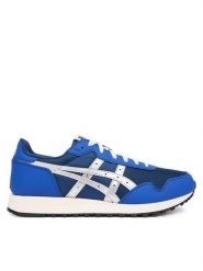 Asics Sneakersy Tiger Runner Ii 1203A612 Niebieski. Niebieskie buty sportowe casual ASICS, bez wzorów, z materiału, bez zapięcia. Za 319.99 zł.