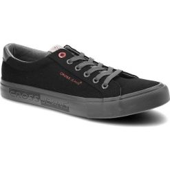 Czarne Trampki Cross Jeans Modne Buty Męskie. Czarne trampki Cross Jeans, m, z aplikacjami, bez zapięcia. Za 139.00 zł.
