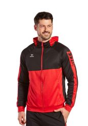 Bluza dresowa z kapturem Erima Six Wings. Czarne bluzy z kapturem Erima, l, bez wzorów, z bawełny, z kapturem. Za 234.00 zł.