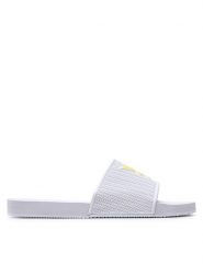 Lyle & Scott Klapki Easy Slide FW1407 Biały. Białe klapki Lyle & Scott, z tworzywa sztucznego. Za 159.99 zł.