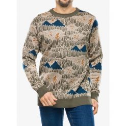 Sweter męski Kavu Highline. Szare swetry nierozpinane KAVU, m, bez wzorów, bez kołnierzyka, bez ramiączek. Za 224.99 zł.