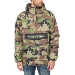 Kurtka turystyczna męska Dc Shoes. Zielone kurtki DC Shoes, m, bez wzorów, z poliesteru, bez kaptura. W wyprzedaży za 330.99 zł.