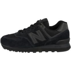 Buty do chodzenia męskie New Balance 574. Czarne buty sportowe casual New Balance, bez wzorów, z gumy, bez zapięcia, new balance 574. Za 573.00 zł.