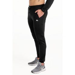 Spodnie fitness męskie Rough Radical Snappy. Czarne spodnie treningowe długie ROUGH RADICAL, m, bez wzorów. W wyprzedaży za 119.20 zł.