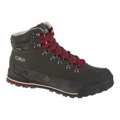 Buty trekkingowe męskie CMP Heka WP Hiking. Brązowe trekkingi CMP, bez wzorów, z nubiku, bez zapięcia. Za 449.99 zł.