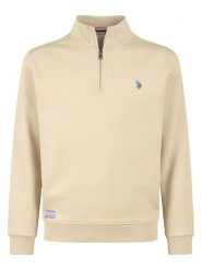 U.S. Polo Assn. Bluza w kolorze beżowym rozmiar: XL. Brązowe bluzy U.S. Polo Assn., s, bez wzorów, z bawełny, bez kaptura. Za 146.95 zł.