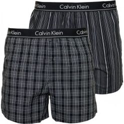 Calvin Klein bokserki męskie podwójne opakowanie M czarne. Czarne bokserki CALVIN KLEIN, m, bez wzorów, z bawełny. Za 169.00 zł.