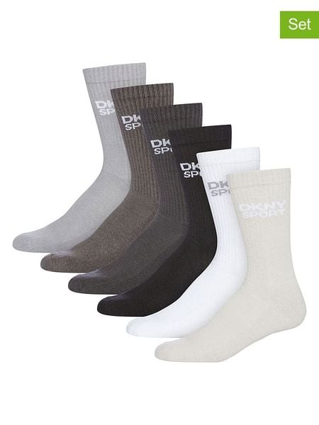 DKNY Skarpety (6 par) w różnych kolorach rozmiar: 40-45. Skarpety DKNY, bez wzorów. Za 53.17 zł.