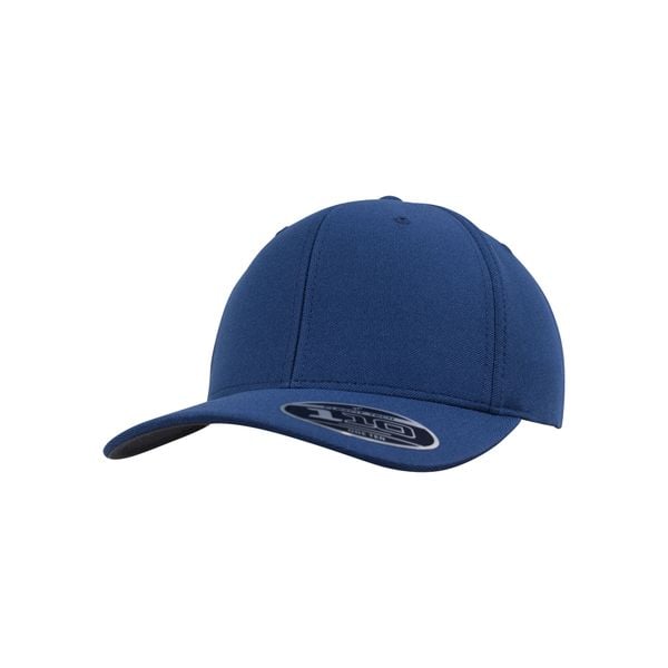 Czapka Flexfit 110 Pique. Niebieskie czapki z daszkiem FLEXFIT, bez wzorów. Za 151.00 zł.