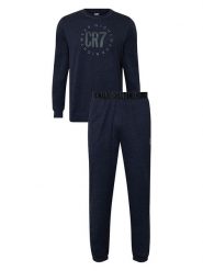 CR7 Piżama w kolorze granatowym rozmiar: XL. Niebieskie piżamy CR7, xl, bez wzorów, z bawełny, bez ramiączek. Za 100.99 zł.