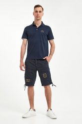 Bermudy męskie z logo AERONAUTICA MILITARE. Szorty Aeronautica Militare, m, bez wzorów. Za 719.00 zł.