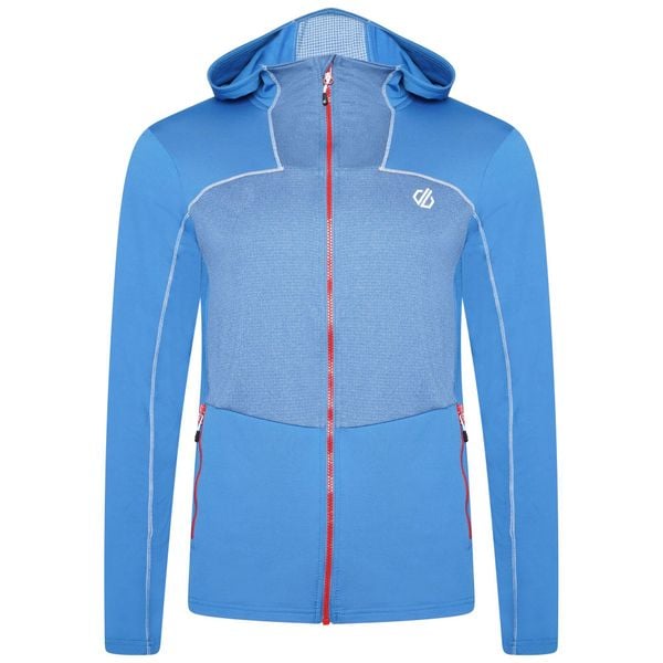 Kurtka z kapturem Dare 2B Revive II. Niebieskie bluzy z polaru Dare 2B, l, bez wzorów, z elastanu, z kapturem. W wyprzedaży za 257.00 zł.