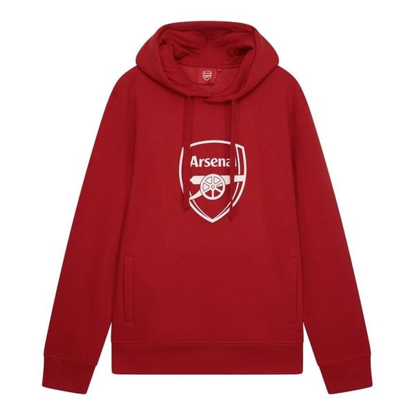 Bluza z kapturem dla dorosłych Arsenal. Czerwone bluzy z kapturem ARSENAL, m, bez wzorów, z materiału, z kapturem. Za 189.99 zł.