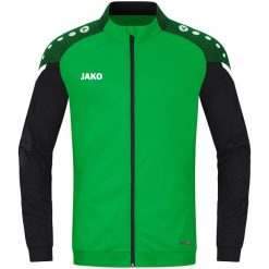 Kurtka z dresu Jako Performance. Czarne kurtki JAKO, m, bez wzorów, z dresówki, bez kaptura. Za 262.50 zł.