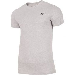 T-shirt męski TSM300A - chłodny jasny szary melanż. T-shirty 4F. Za 39.99 zł.