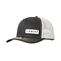 Czapka z daszkiem Ariat. Czarne czapki z daszkiem Ariat, bez wzorów, z bawełny. Za 227.00 zł.
