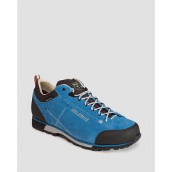 Buty trekkingowe męskie Dolomite Cinquantaquattro Hike Low EVO GTX. Niebieskie buty trekkingowe Dolomite, bez wzorów, bez zapięcia, trekkingowe. Za 809.99 zł.