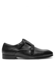 Aldo Półbuty Neco 13814121 Czarny. Czarne eleganckie półbuty Aldo, bez wzorów, ze skóry, bez obcasa, bez zapięcia. Za 319.99 zł.