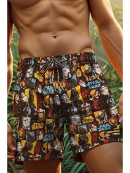 Admas Szorty kąpielowe ze wzorem rozmiar: XXL. Kąpielówki admas, xxl, bez wzorów, z materiału. Za 130.99 zł.