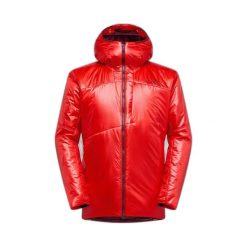 Kurtka z kapturem La Sportiva Supercouloir Primaloft. Czerwone odzież kompresyjna La Sportiva, l, bez wzorów, z materiału, wspinaczkowe, primaloft. Za 1,596.20 zł.