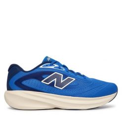 Buty do biegania New Balance. Niebieskie buty do biegania New Balance, bez wzorów, bez zapięcia, do biegania. Za 399.99 zł.