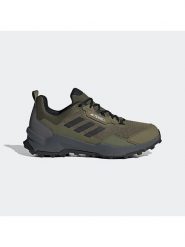 Adidas Buty turystyczne "Terrex AX4" w kolorze khaki rozmiar: 43. Brązowe buty trekkingowe Adidas, bez wzorów, bez zapięcia. Za 369.82 zł.