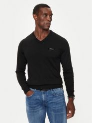 Guess Sweter M4YR02 Z3052 Czarny Regular Fit. Czarne swetry rozpinane Guess, m, z aplikacjami, z syntetyku, bez kołnierzyka, bez ramiączek. Za 379.99 zł.
