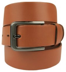 Klasyczny, Skórzany Pasek Męski - Victorio - Karmelowy. Paski Victorio, bez wzorów, ze skóry, klasyczne. Za 119.00 zł.