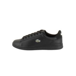 Buty męskie trampki sportowe Lacoste CARNABY SET. Brązowe trampki LACOSTE, m, bez wzorów, bez zapięcia. W wyprzedaży za 379.00 zł.