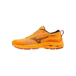 Buty do biegania męskie Mizuno Wave Rider Gtx. Brązowe buty do biegania Mizuno, bez wzorów, z gumy, bez zapięcia, do biegania, mizuno wave. Za 578.00 zł.