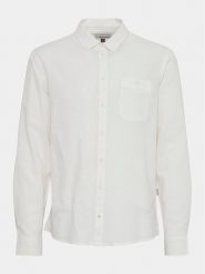 Blend Koszula 20716367 Biały Slim Fit. Białe koszule Blend, m, bez wzorów, z bawełny, bez kołnierzyka, bez ramiączek. Za 89.99 zł.