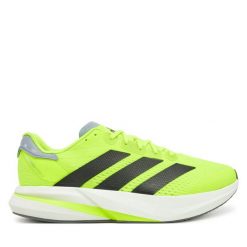 Buty do biegania adidas. Zielone buty do biegania Adidas, bez wzorów, bez zapięcia, do biegania. Za 269.99 zł.