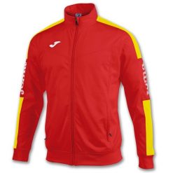 Kurtka do piłki nożnej męska Joma Championship IV. Czerwone kurtki Joma, m, bez wzorów, z materiału, bez kaptura. Za 172.99 zł.