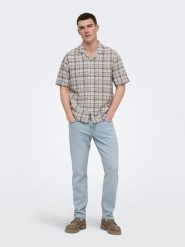 ONLY & SONS Dżinsy "Sweft" - Slim fit - w kolorze błękitnym rozmiar: W33/L30. Niebieskie jeansy Only & Sons, l. Za 128.55 zł.