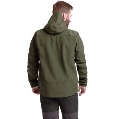 Męska Kurtka Soft Shell Marlon. Szare kurtki Trespass, m, bez wzorów, z elastanu, z kapturem. Za 765.99 zł.
