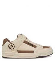 Globe Sneakersy Tilt GBTILT Écru. Buty sportowe casual Globe, bez wzorów, ze skóry, bez zapięcia. Za 309.99 zł.