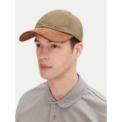 Czapka z daszkiem Barbour. Zielone czapki z daszkiem Barbour, bez wzorów. Za 169.99 zł.