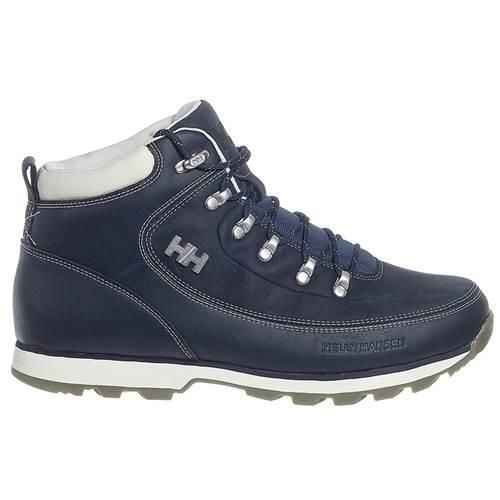 Buty trekkingowe męskie Helly Hansen The Forester. Czarne trekkingi Helly Hansen, bez wzorów, z materiału, za kostkę, bez zapięcia. Za 728.00 zł.